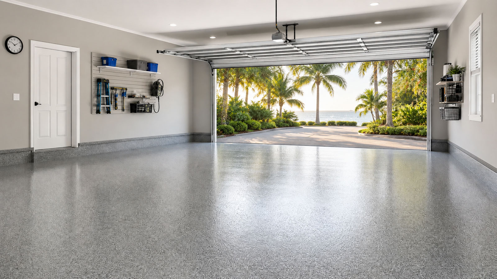 Epoxy Garage Floor Coatings in Plantation, FL